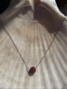 Touchstone by Swarovski Pave Crystal Sphere Necklace
